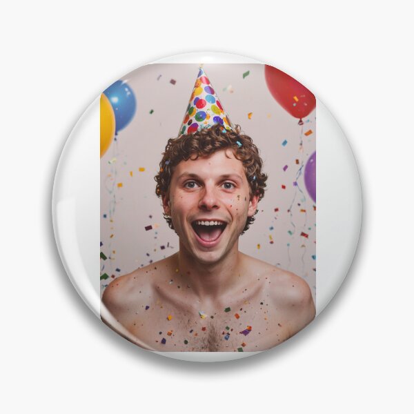 Item preview, Michael cera birthday funny prank meme gift weird designed and sold by CheeseBlueprint.