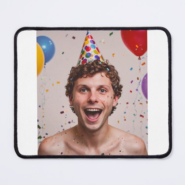 Item preview, Michael cera birthday funny prank meme gift weird designed and sold by CheeseBlueprint.