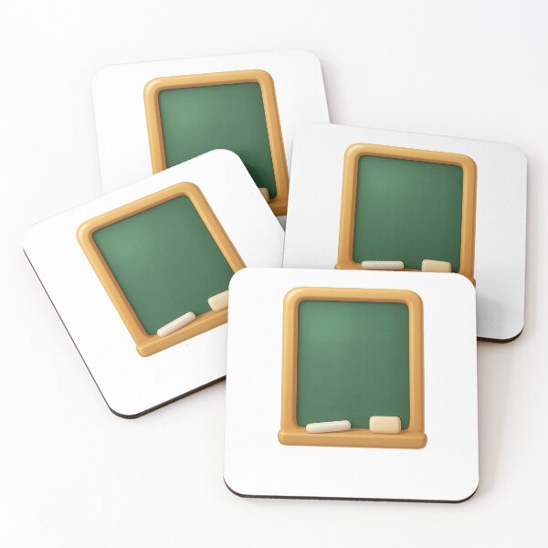 Item preview, Isolated chalkboard with erasers for back to school concept, AI generated designed and sold by dvoevnore.