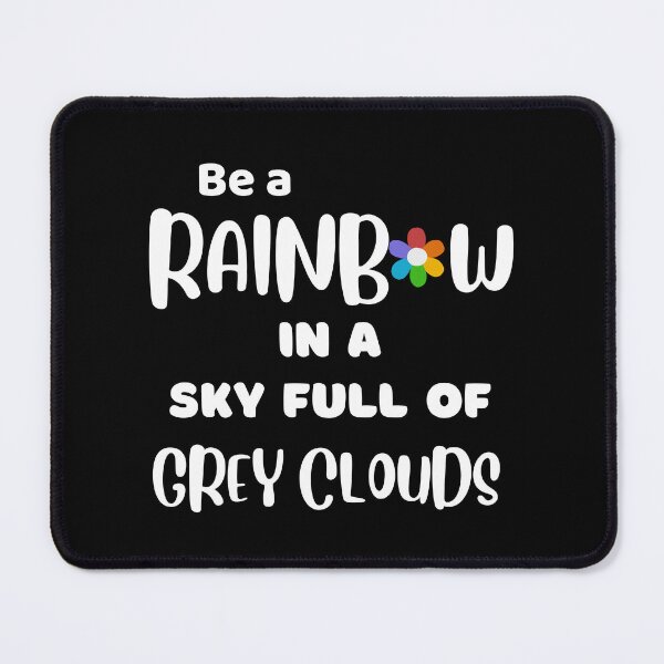Item preview, Be a Rainbow - Inspirational quote designed and sold by shanesil.