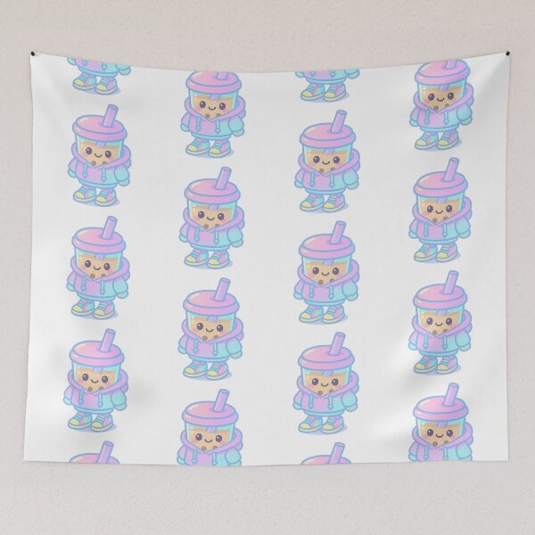 Item preview, Bubble Tea Kawaii Hoodie designed and sold by Carla Tenllado Reyes.