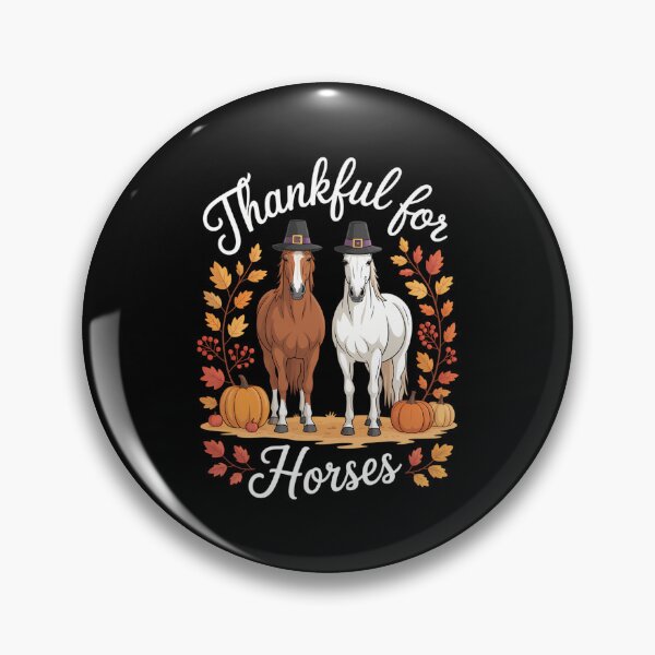 Item preview, Thankful Horses Lovers Pumpkin Fall Autumn designed and sold by DeadlockCrew.