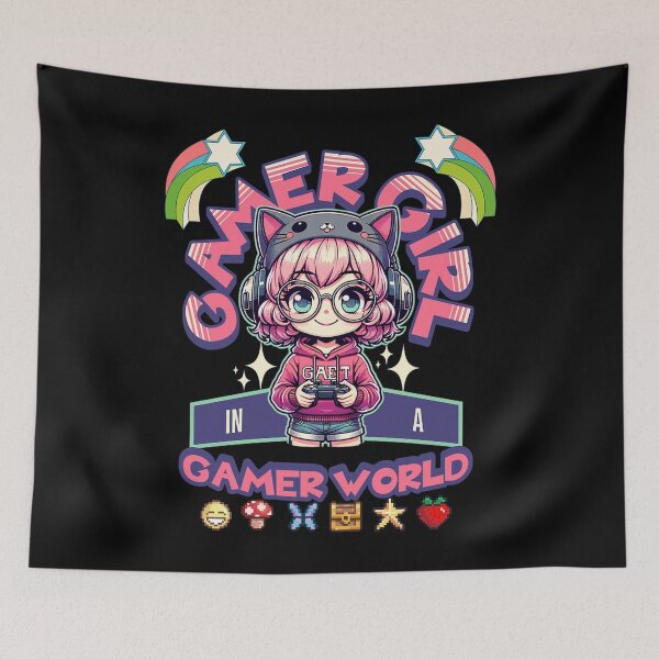 Item preview,  Gamer Girl Gamer World designed and sold by JerseyBanek91.