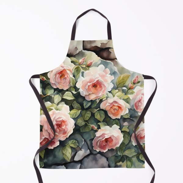 Item preview, Roses on Stone Wall designed and sold by CalmnessbyChoice.