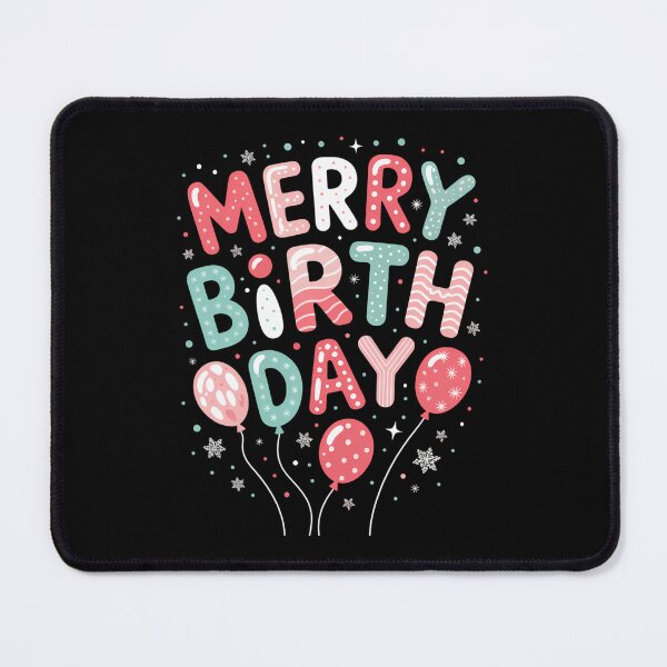 Item preview, Merry Birthday Merry Christmas Birthday Party designed and sold by brynatshop.