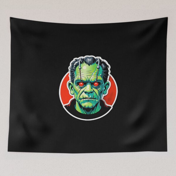 Item preview, Zombie, Halloween Themed Print, Colored Graphics designed and sold by artdragongift 15.