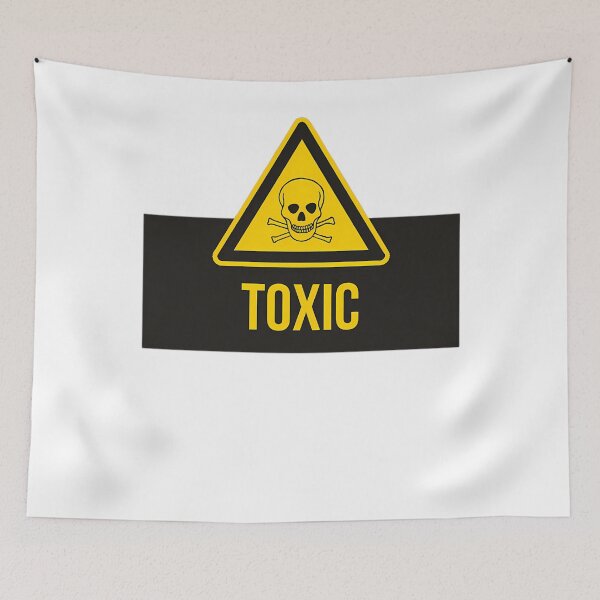 Item preview, Toxic Warning Danger Poison Symbol 1937 designed and sold by JOSHUADORIS.