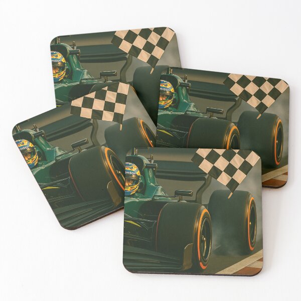 Item preview, F1 Champion Victory Raised Fist - Formula 1 Driver Racing Car designed and sold by Lyvion design.
