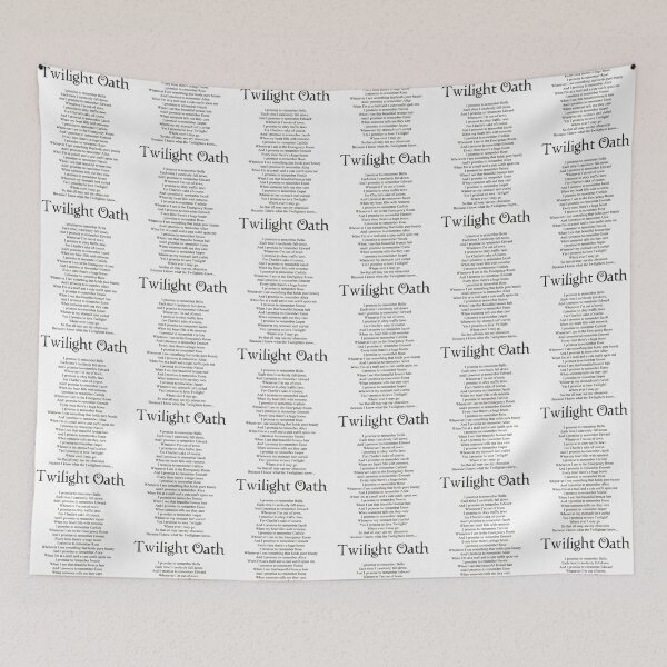 Item preview, Twilight Oath designed and sold by ABoyBoutiqueJC.