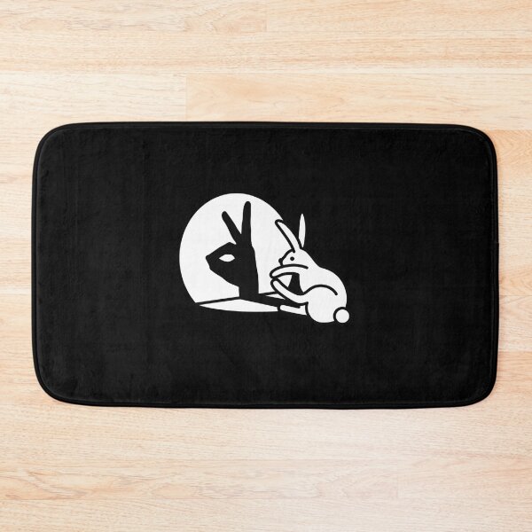 Item preview, Funny Rabbit Hand Shadow Puppets Humor Pop Art designed and sold by weatherford.