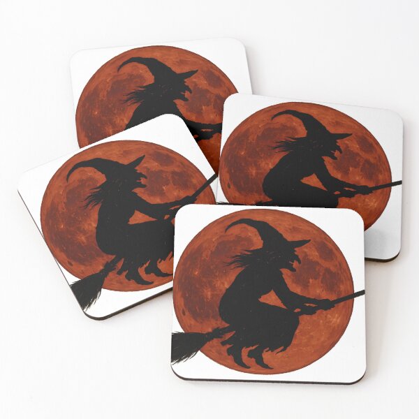 Item preview, Witch Silhouette Moon designed and sold by Signal and Ink.