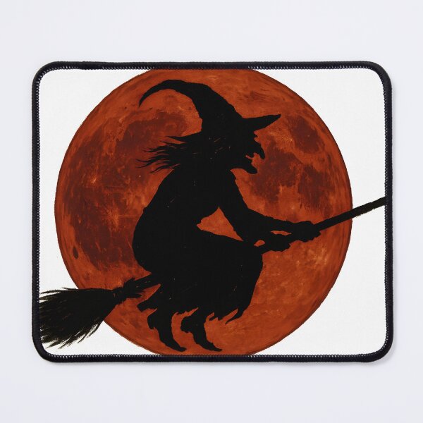 Item preview, Witch Silhouette Moon designed and sold by Signal and Ink.