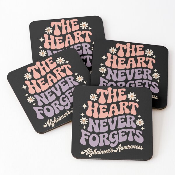 Item preview, The Heart Never Forgets Dementia Alzheimer's Awareness designed and sold by brynatshop.