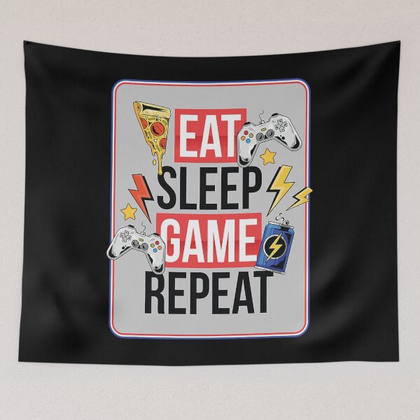 Item preview, Eat Sleep Game Repeat designed and sold by JerseyBanek91.