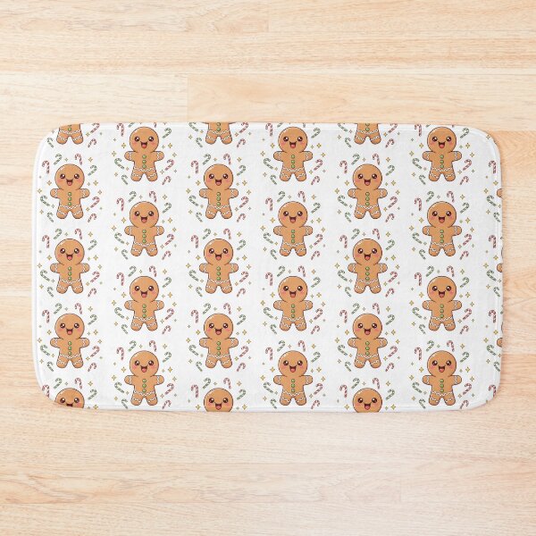Item preview, Cute Kawaii Christmas Gingerbread Man designed and sold by istoriadesign.