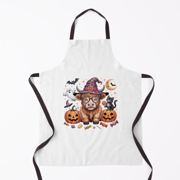 Item preview, Halloween Highland Cow Witchy Cow Spooky Pumpkin Hello Fall designed and sold by brynatshop.