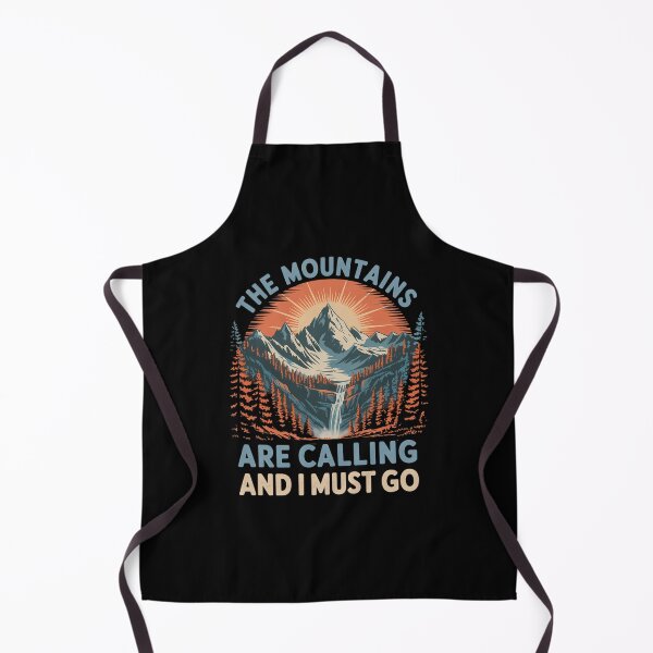 Item preview, The Mountains Are Calling And I Must Go Hiking designed and sold by brynatshop.