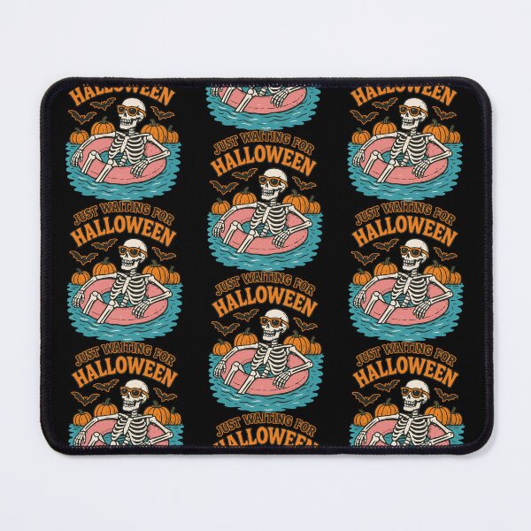 Item preview, Spooky Summer Skeleton Just Waiting For Halloween designed and sold by TomFrontierArt.