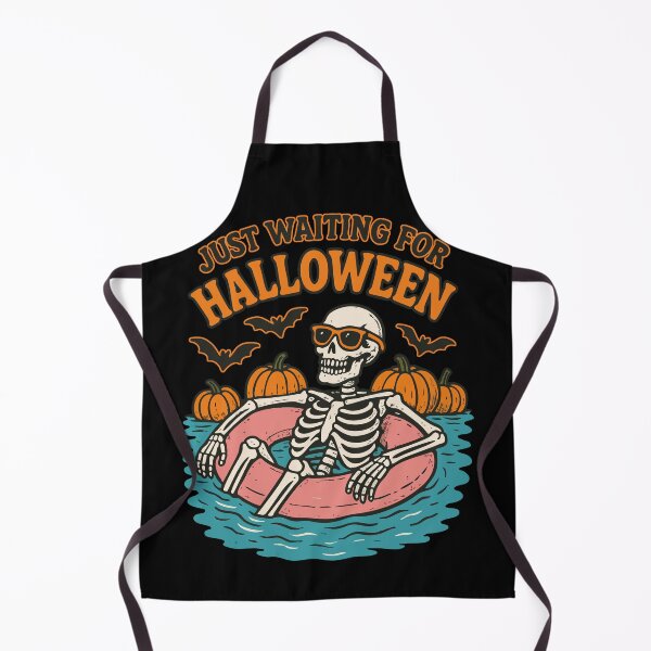 Item preview, Spooky Summer Skeleton Just Waiting For Halloween designed and sold by TomFrontierArt.