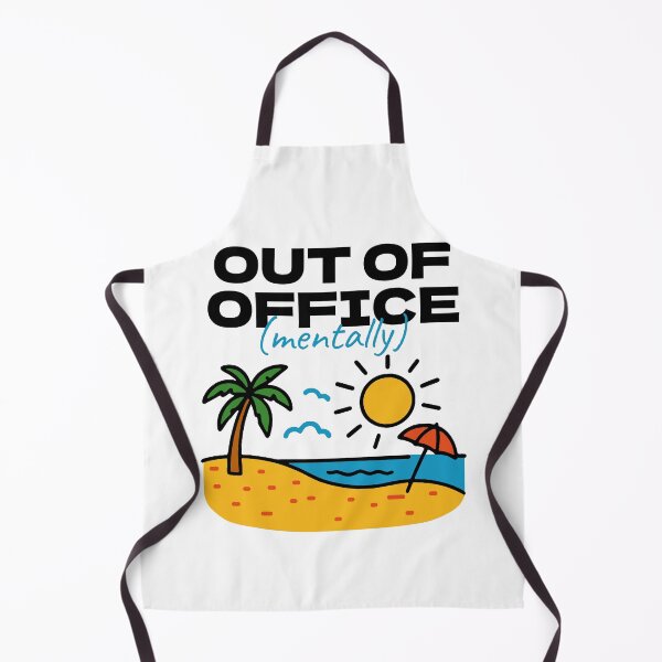 Item preview, Out of Office (Mentally) Funny Work Life T-Shirt designed and sold by panoramix-.