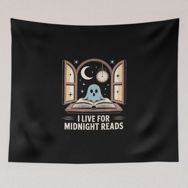 Item preview, I Live for Midnight Reads designed and sold by MagicWander.
