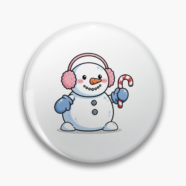 Item preview, Cute Kawaii Christmas Snowman designed and sold by istoriadesign.