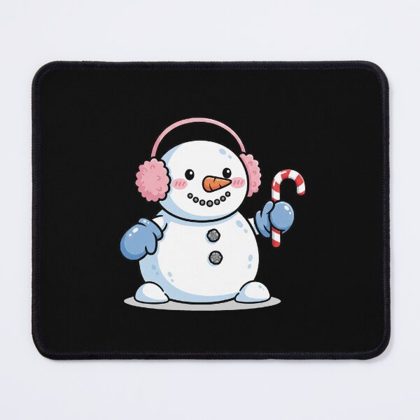 Item preview, Cute Kawaii Christmas Snowman designed and sold by istoriadesign.