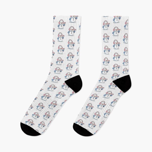 Item preview, Cute Kawaii Christmas Snowman designed and sold by istoriadesign.