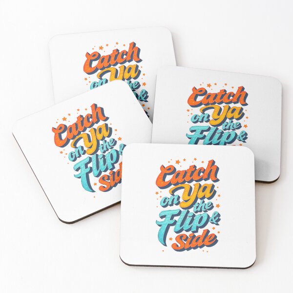 Item preview, Catch Ya On The Flip Side Retro Quote T-Shirt designed and sold by Lulunza.
