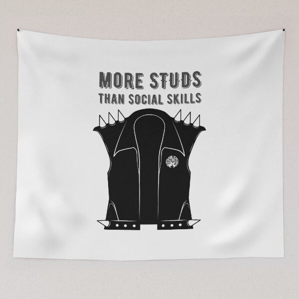 Item preview, Rocker Vest | More Studs Than Social Skills designed and sold by ObsidianDaz.