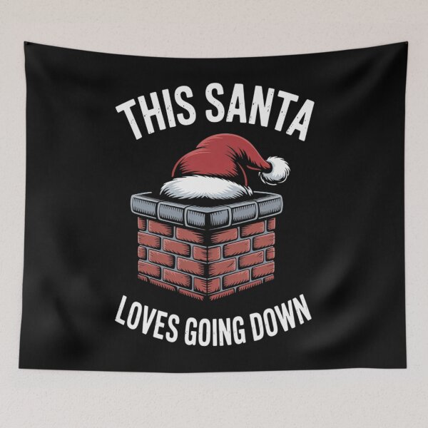 Item preview, This Santa Loves Going Down designed and sold by brynatshop.