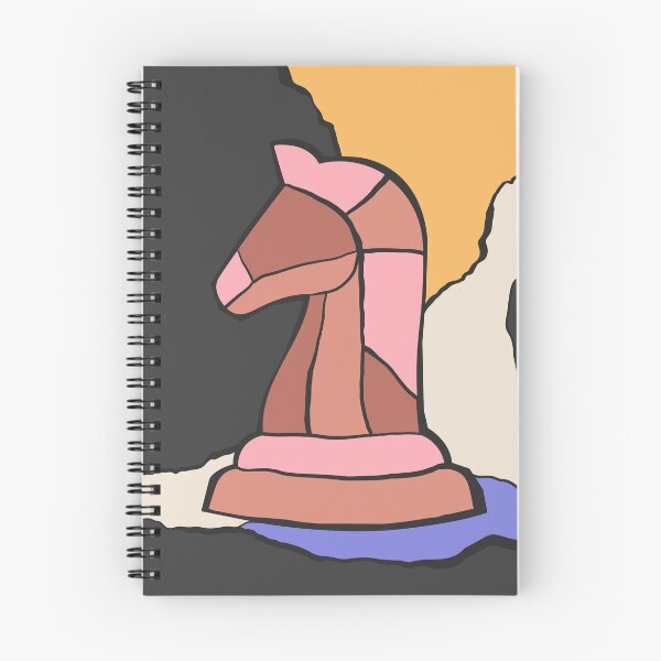 Item preview, Chess Knight Abstract Collage Style Poster designed and sold by missbobbit.
