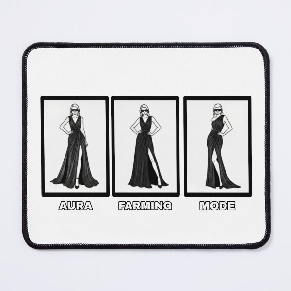 Item preview, Aura Farming Mode | Viral Trend Graphic Women's Tee for Main Character Energy designed and sold by Gokool.