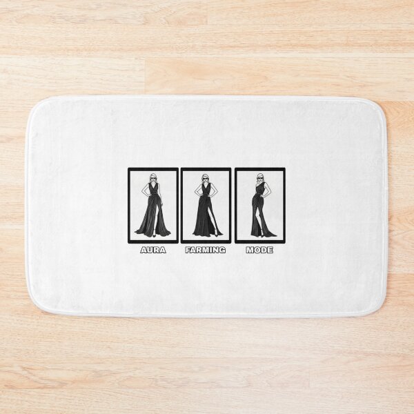 Item preview, Aura Farming Mode | Viral Trend Graphic Women's Tee for Main Character Energy designed and sold by Gokool.