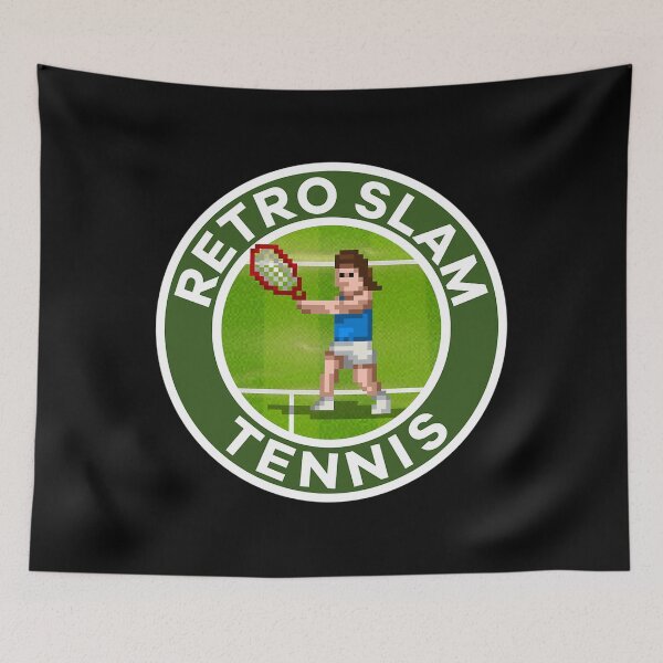 Item preview, Retro Slam Tennis Player designed and sold by JerseyBanek91.