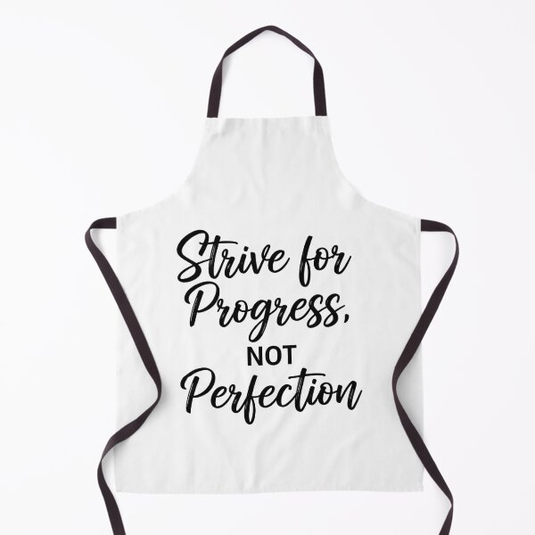 Item preview,  Strive for Progress Not Perfection Motivational Quote Design designed and sold by MofazStyle.