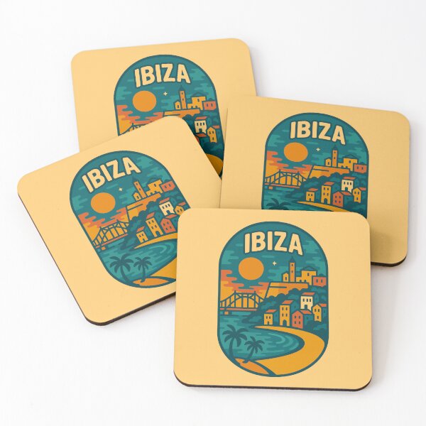 Item preview, Ibiza Travel Souvenir Sticker designed and sold by rogue-design.