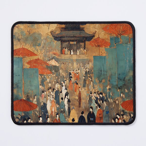 Item preview, Festive Japanese Festival Art designed and sold by bapupa.