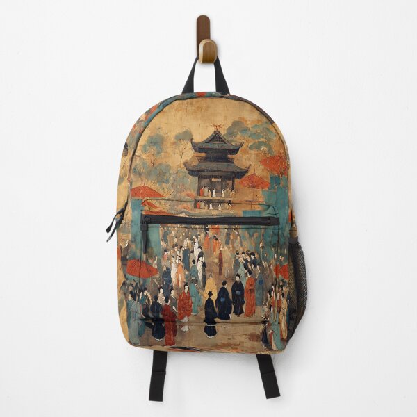 Item preview, Festive Japanese Festival Art designed and sold by bapupa.