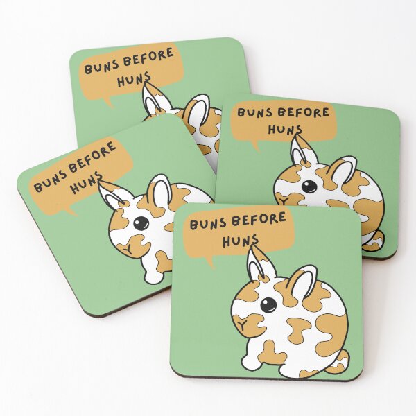 Item preview, Butch says -'Buns before Huns' - A Derpybird Design designed and sold by YOjosie.