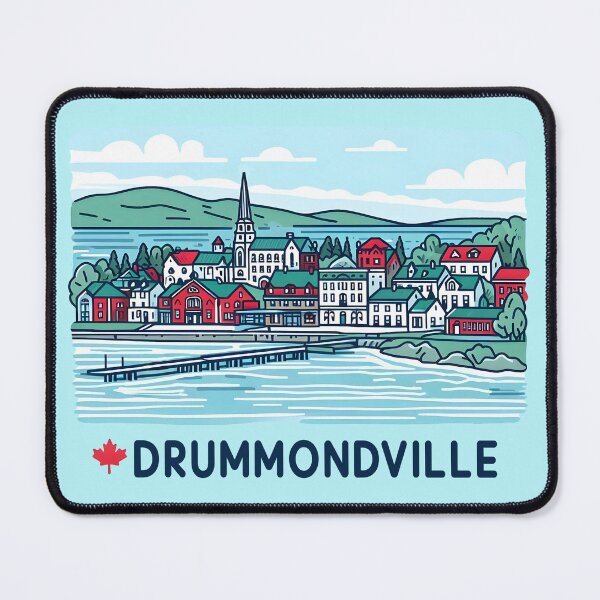 Item preview, Drummondville Quebec Canada designed and sold by HowToCanadian.