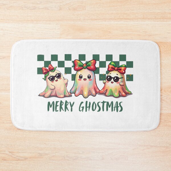 Item preview, Merry Ghostmas Cute Christmas Ghost PNG designed and sold by Stickera Hub.