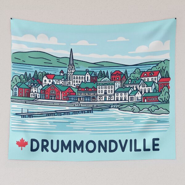 Item preview, Drummondville Quebec Canada  designed and sold by HowToCanadian.