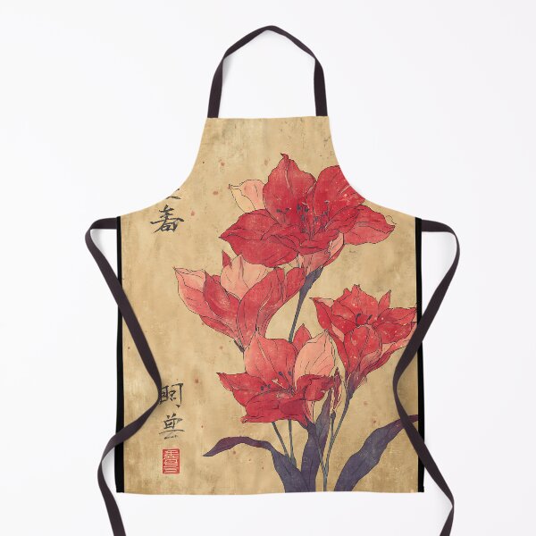 Item preview, Vibrant Japanese Flowers Art designed and sold by bapupa.