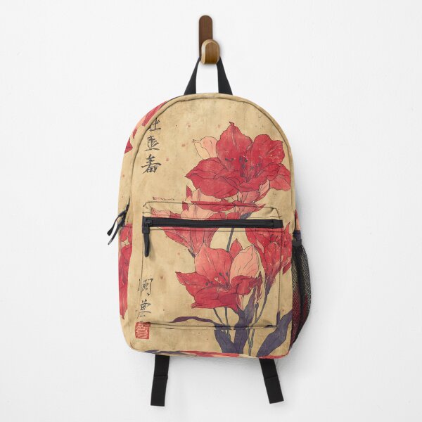 Item preview, Vibrant Japanese Flowers Art designed and sold by bapupa.