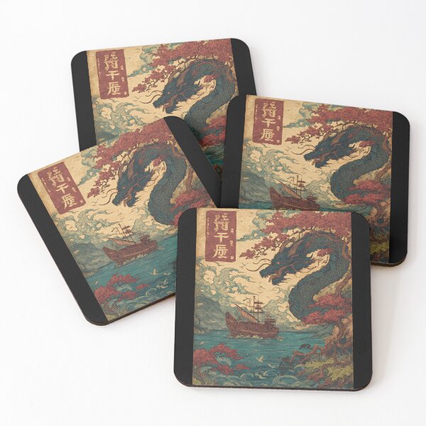 Item preview, Ancient Japanese Folklore Art designed and sold by bapupa.