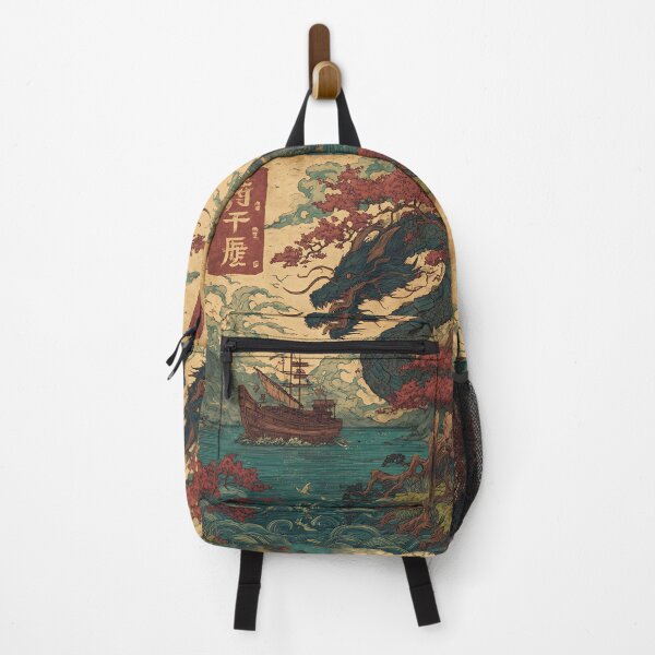 Item preview, Ancient Japanese Folklore Art designed and sold by bapupa.
