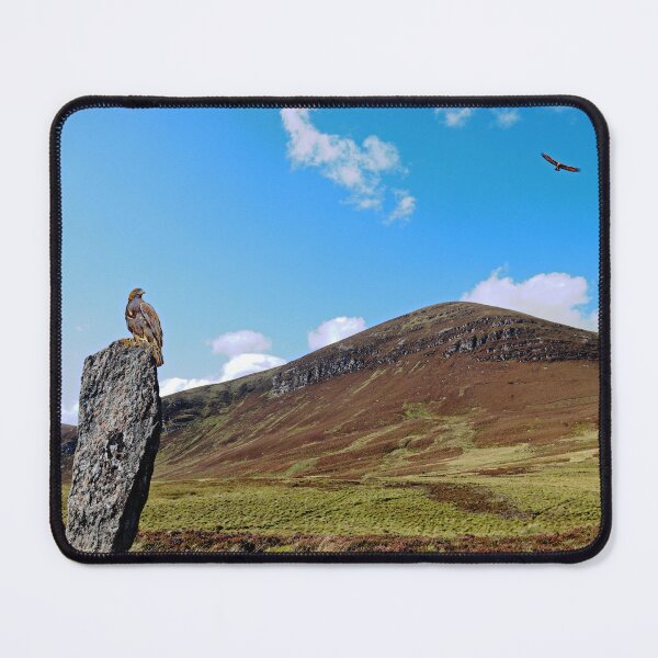 Item preview, Glen Loth Standing Stone with Golden Eagles  designed and sold by sandysshoots.
