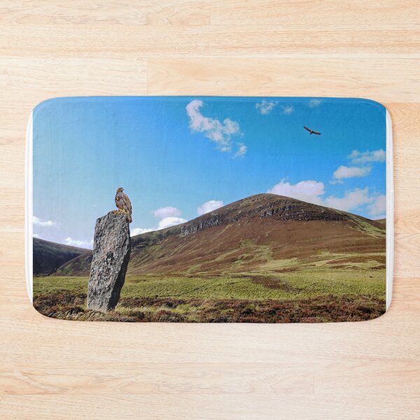 Item preview, Glen Loth Standing Stone with Golden Eagles  designed and sold by sandysshoots.
