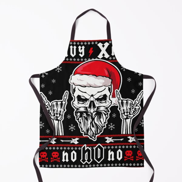 Item preview, Heavy Metal Christmas Ugly Sweater - Deathmetal Grunge Headbanger Headbanging Rock Christmas Gif designed and sold by ImperialCoil.
